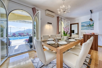 Apartment with Private Pool and Jacuzzi in Veprinac