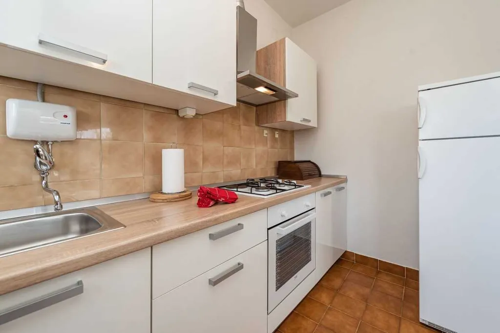 Turanj Beachfront Apartment with Sea View