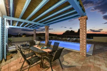 2-Bedroom Villa with Heated Pool in Sukošan