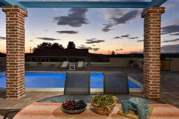 2-Bedroom Villa with Heated Pool in Sukošan