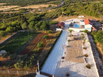 2-Bedroom Villa with Heated Pool in Sukošan