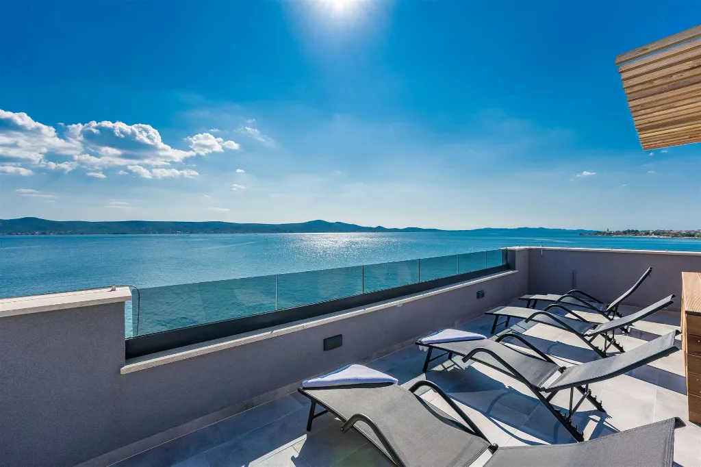 Sveti Petar na Moru Seafront Villa for 20 Guests