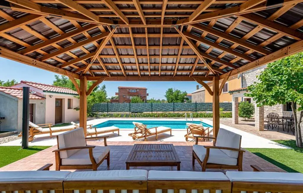 Stone House with Pool on Vir Island