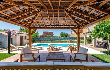 Stone House with Pool on Vir Island