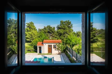 Stone House with Pool on Vir Island