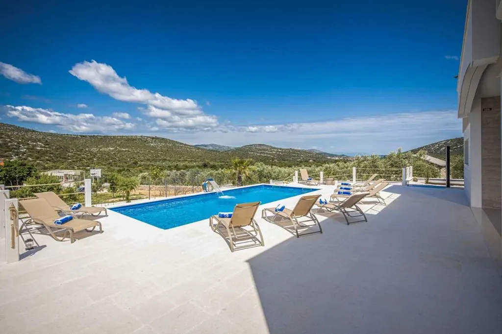 Marina Villa for up to 14 Guests with Heated Pool