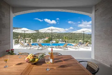 Marina Villa for up to 14 Guests with Heated Pool