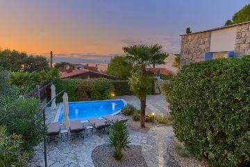 3-Bedroom Villa with Private Pool in Malinska