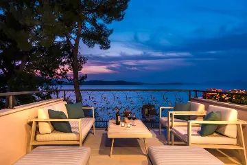 Beachfront Villa with Sea View in Žaborić