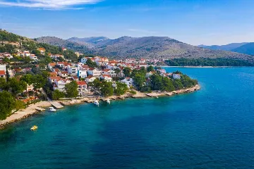 Beachfront Villa with Sea View in Žaborić