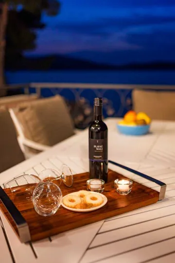 Beachfront Villa with Sea View in Žaborić