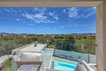 Villa in Bibinje for 12 Guests with Heated Pool