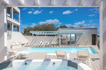 Villa in Bibinje for 12 Guests with Heated Pool