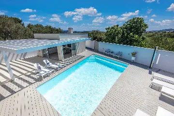 Villa in Bibinje for 12 Guests with Heated Pool