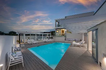 Villa in Bibinje for 12 Guests with Heated Pool