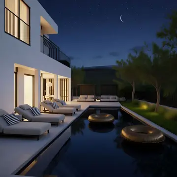 Modern 4-Bedroom Villa in Lopar for 8