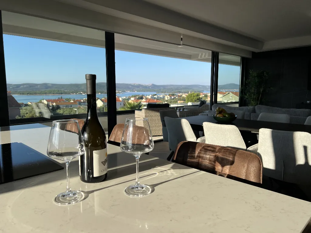 Sv. Filip i Jakov Villa with Infinity Pool and Sea View