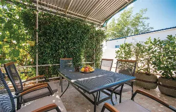 Apartment in Turanj for 4 Guests with Seaview Terrace