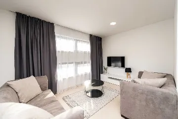 Apartment for Up to 5 Guests with Beach View in Bibinje