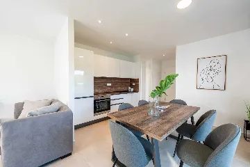 Apartment for Up to 5 Guests with Beach View in Bibinje