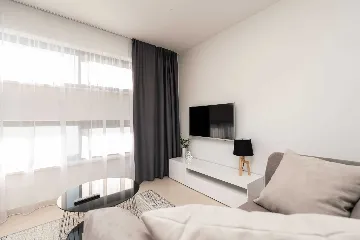 Apartment for Up to 5 Guests with Beach View in Bibinje