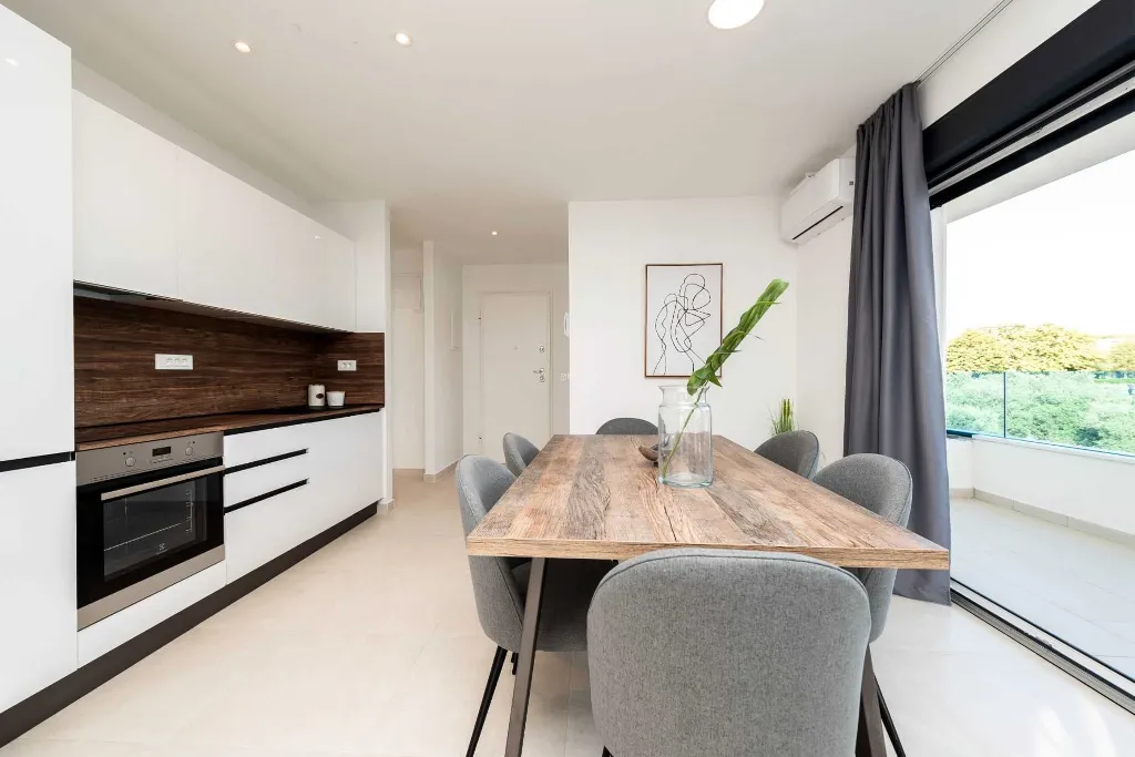 Apartment for Up to 5 Guests with Beach View in Bibinje