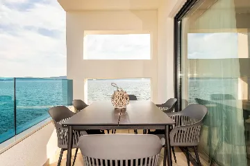 Apartment for Up to 5 Guests with Beach View in Bibinje