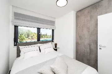 Apartment for Up to 5 Guests with Beach View in Bibinje