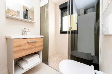 Apartment for Up to 5 Guests with Beach View in Bibinje