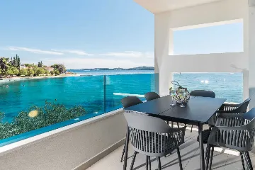 Apartment for Up to 5 Guests with Beach View in Bibinje