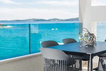 Apartment for Up to 5 Guests with Beach View in Bibinje