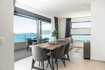 Apartment for Up to 5 Guests with Beach View in Bibinje