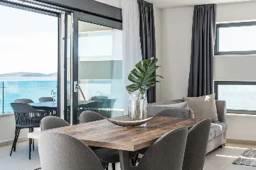 Apartment for Up to 5 Guests with Beach View in Bibinje