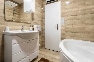 Modern Villa for 6 Guests in Lovreć with Outdoor Pool