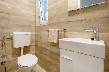 Modern Villa for 6 Guests in Lovreć with Outdoor Pool