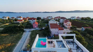 Bibinje Apartment for 4 Guests with Heated Rooftop Pool