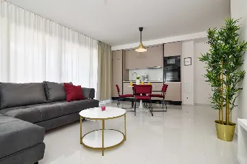 Bibinje Apartment for 4 Guests with Heated Rooftop Pool