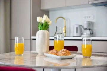 Bibinje Apartment for 4 Guests with Heated Rooftop Pool