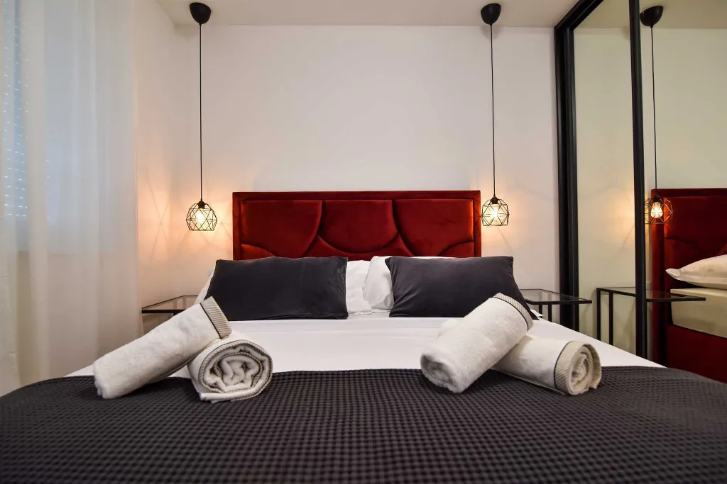 Bibinje Apartment for 4 Guests with Heated Rooftop Pool