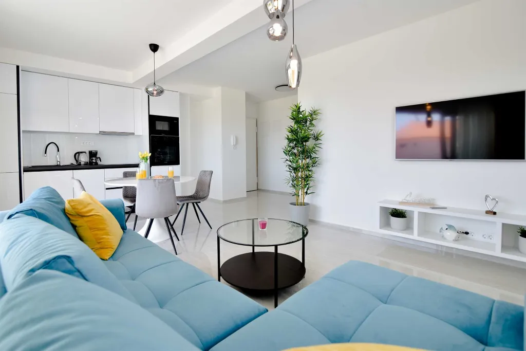 Heated Rooftop Pool Apartment for 4 Guests in Bibinje