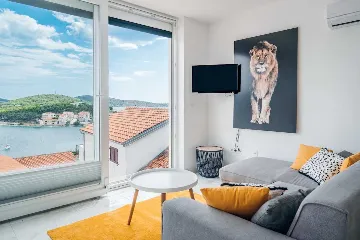 1-Bedroom Apartment in Rogoznica for 4 Guests