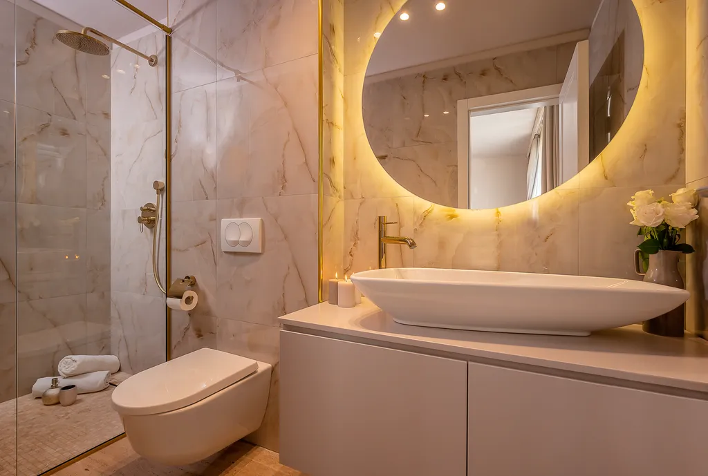 Villa with Pool, Sauna & Jacuzzi in Pražnica
