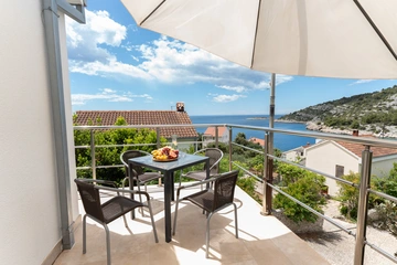 One-Bedroom Apartment with Sea View in Dalmatia