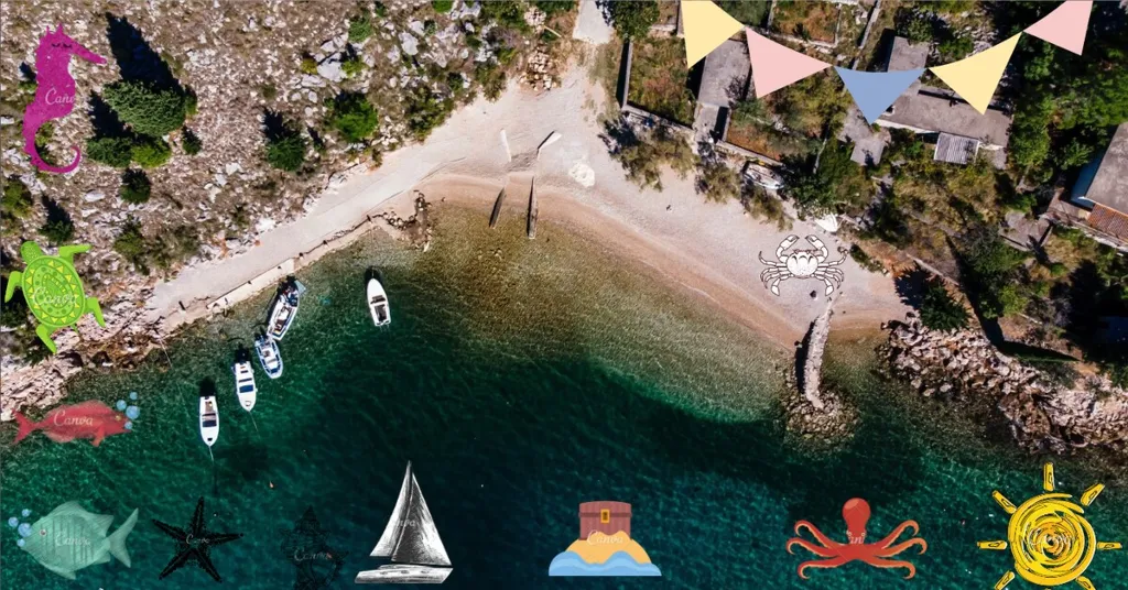 Sea-View Apartment in Starigrad for 2 Guests