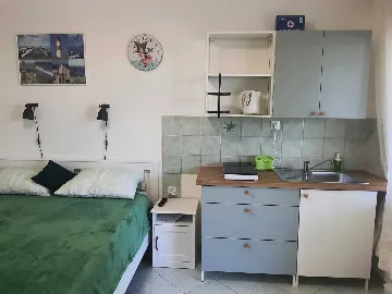 Crikvenica Studio for 2 Guests, 100 m to Beach