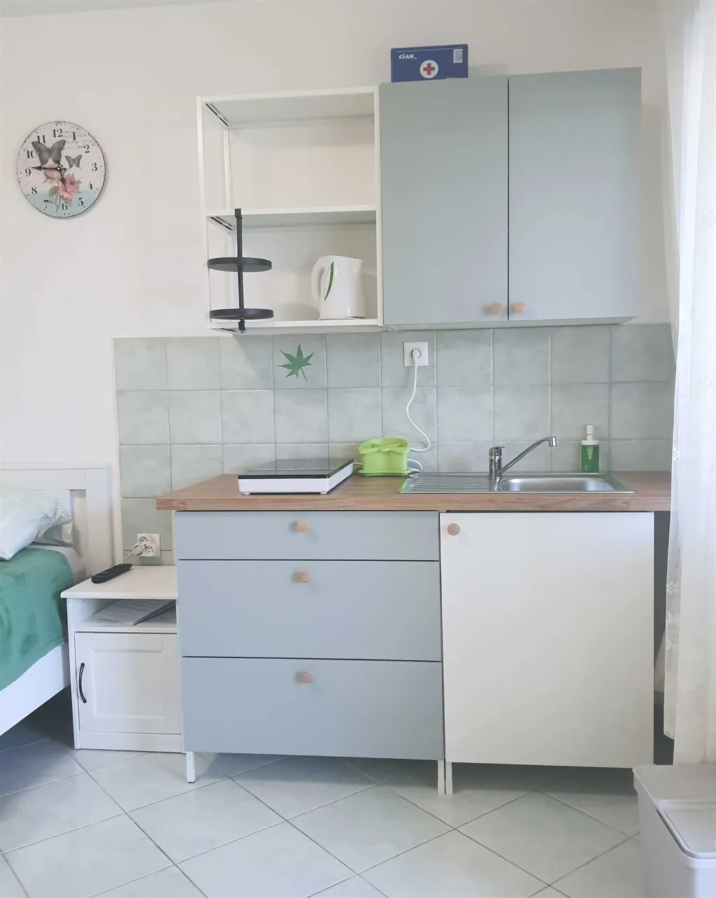 Crikvenica Studio for 2 Guests, 100 m to Beach