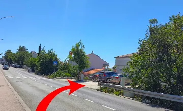 Studio in Crikvenica with Sea View and Parking