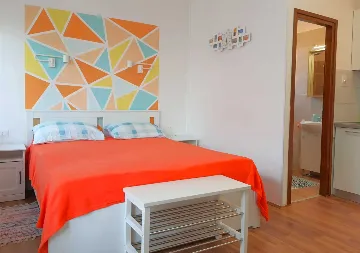 Studio in Crikvenica with Sea View and Parking