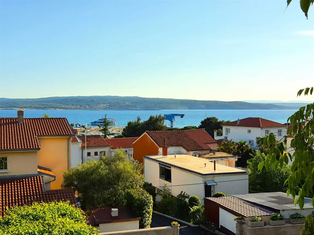 Studio in Crikvenica with Sea View and Parking