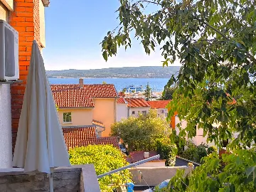 Studio in Crikvenica with Sea View and Parking